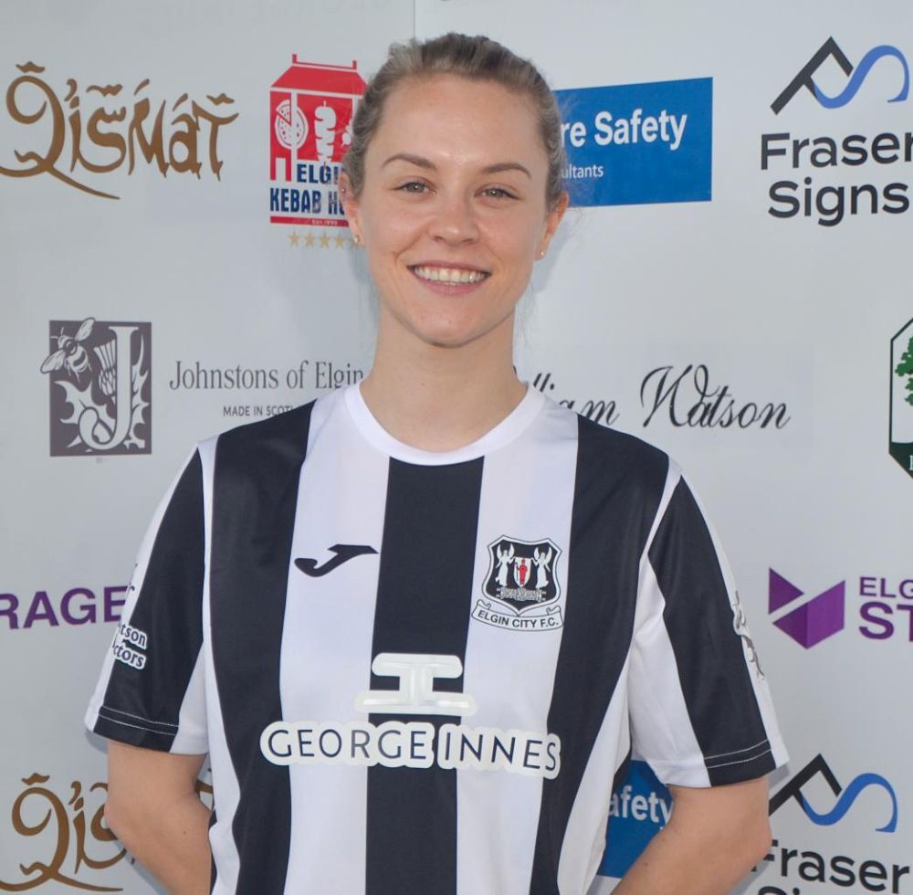 Lauren Doherty. Photograph courtesy of Elgin City FC.