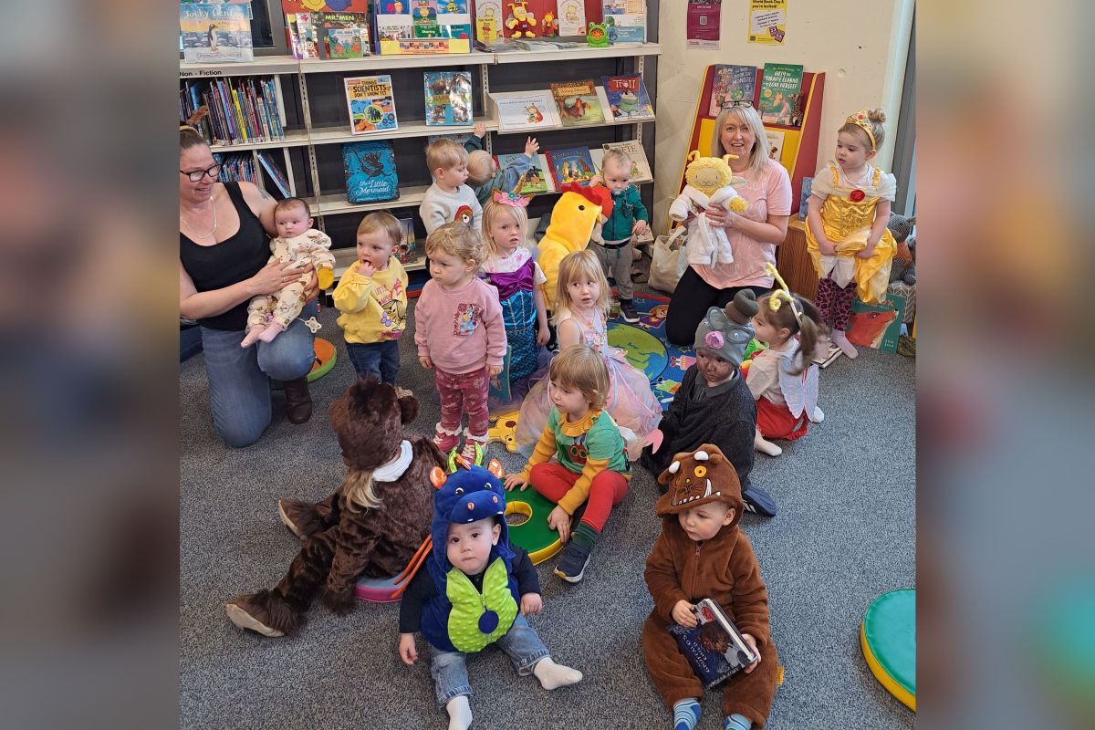 Storybook characters take over Campbeltown Library