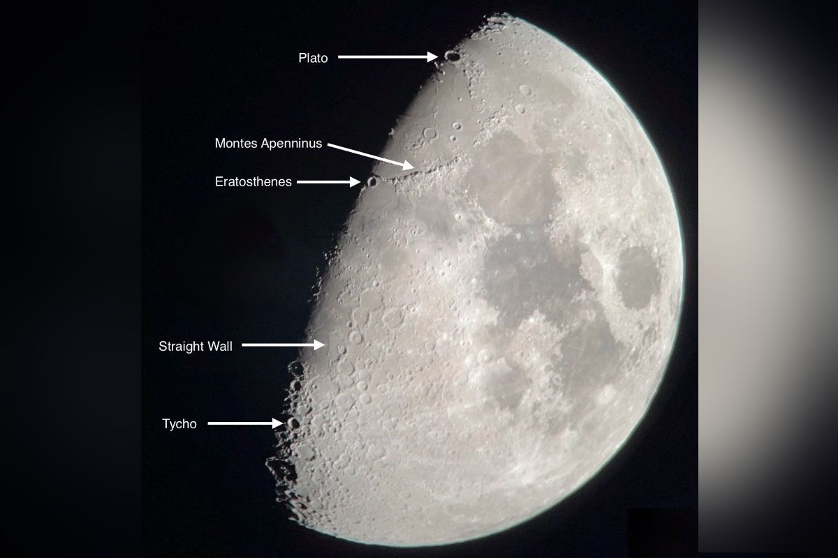 Seeing Stars: The Moon&rsquo;s terminator