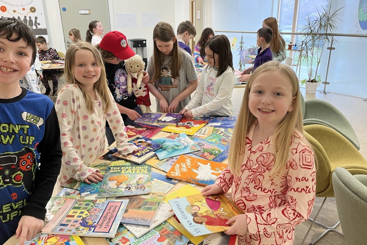 Read all about it: Lundavra pupils get novel donation from Morrisons Foundation