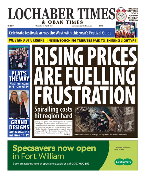 Lochaber Times 26th March 2026