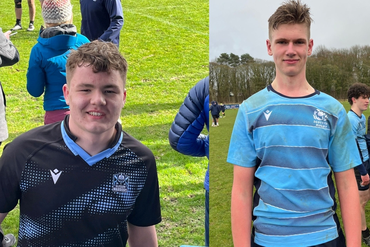 Mid Argyll U16 rugby players chosen for Glasgow Warriors U16s