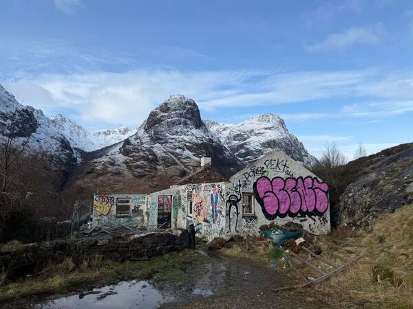 Glencoe's "blot on the landscape" cottage demolished
