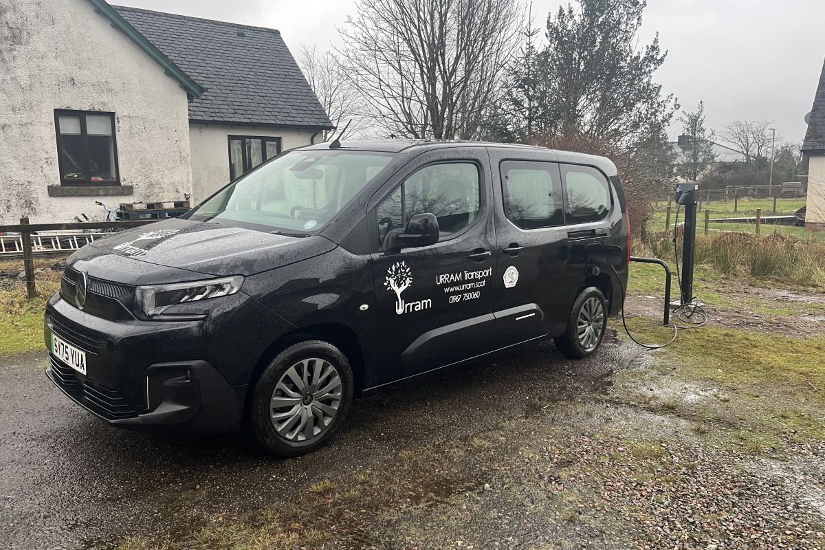 Urram e-car will be a driving force in and around Kilchoan