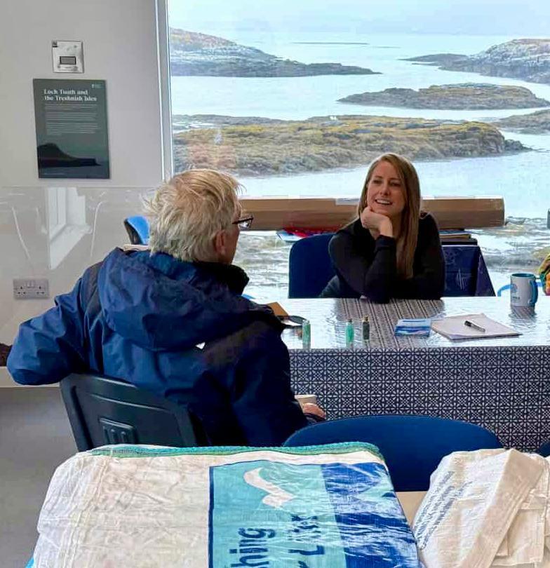 Fishing For Litter launches at Ulva Ferry
