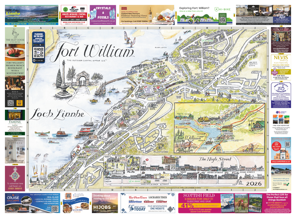 Scottish Maps - Fort William Map 2026