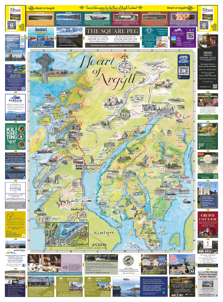 Scottish Maps - Heart of Argyll Map 2026