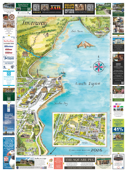 Scottish Maps - Inveraray Map 2026