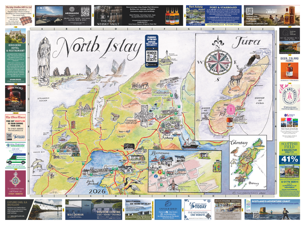 Scottish Maps - Islay North Map 2026
