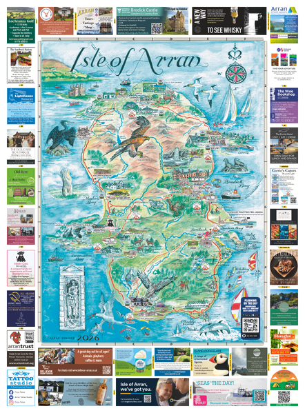 Scottish Maps - Isle of Arran Map 2026