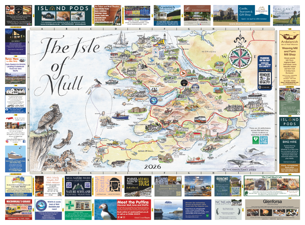Scottish Maps - Isle of Mull Map 2026