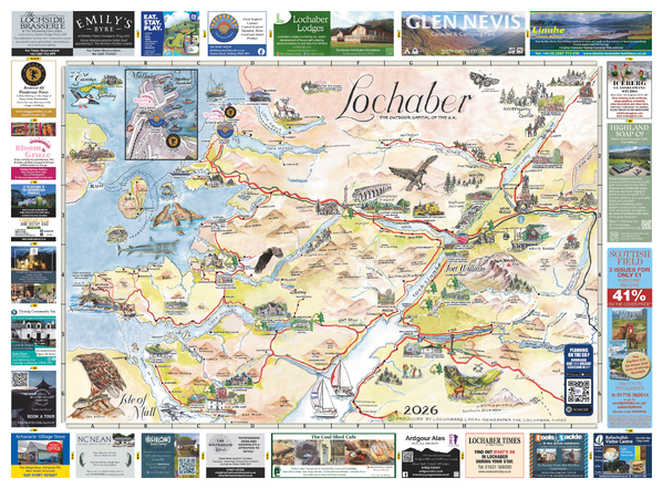 Scottish Maps - Lochaber Map 2026