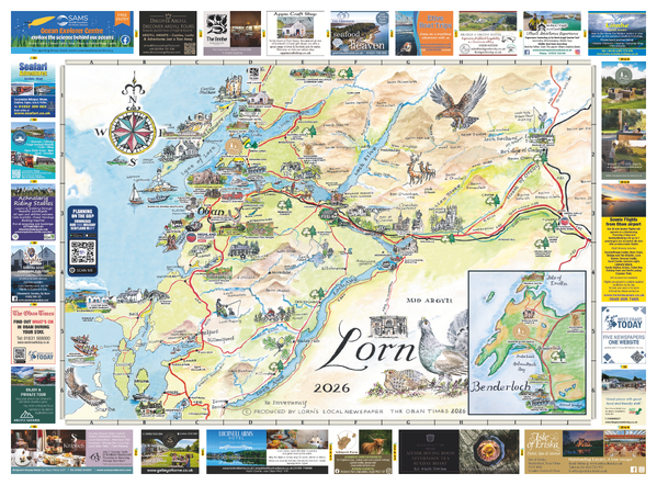 Scottish Maps - Lorn Map 2026
