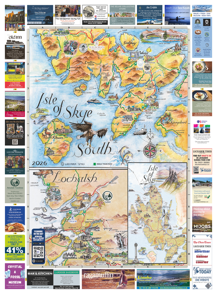 Scottish Maps - Isle of Skye South Map 2026