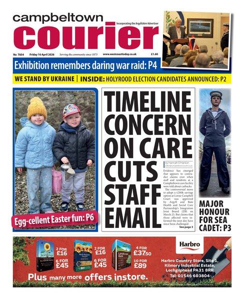 Campbeltown Courier 10th April 2026