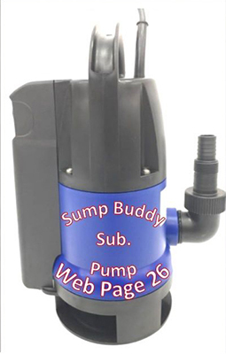 Sump Buddy Pump