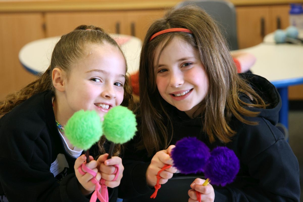 Pom poms and fun at Oban Easter F&egrave;is. Photograph: Kevin McGlynn