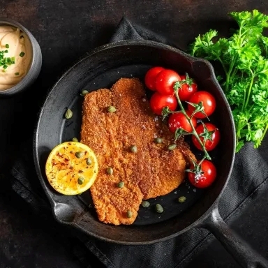 Kalaneuvos Crispy Rainbow Trout Schnitzel 20260407
