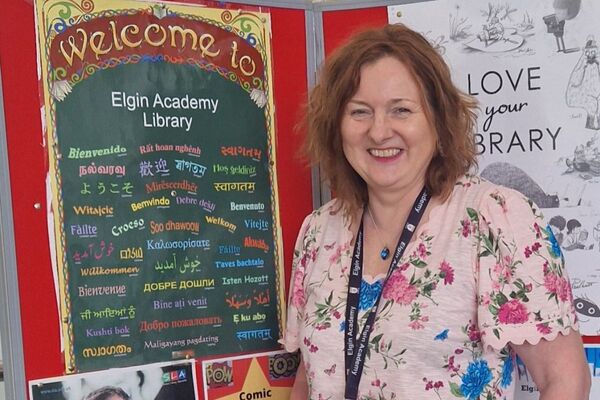 Lochaber librarian Shelagh sends words of kindness to Ukraine pupils