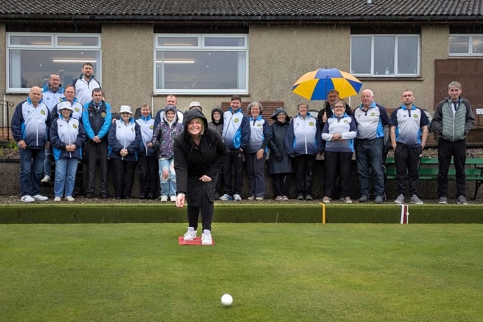 Wet start to bowling season doesn't dampen Lochgilphead spirits