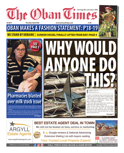 Oban Times 9th April 2026