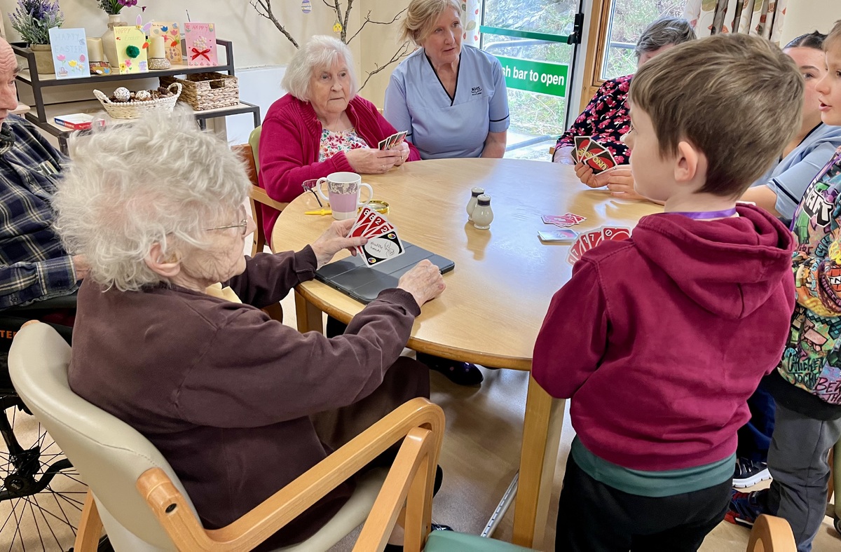 Young get some old education thanks to Ewen's Room