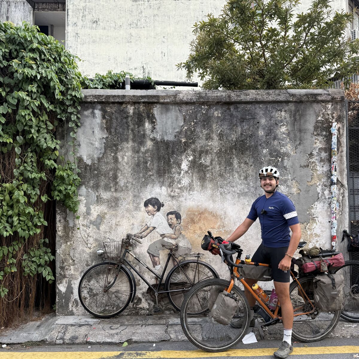 webno f16 charlie troman mural in George Town Malaysia