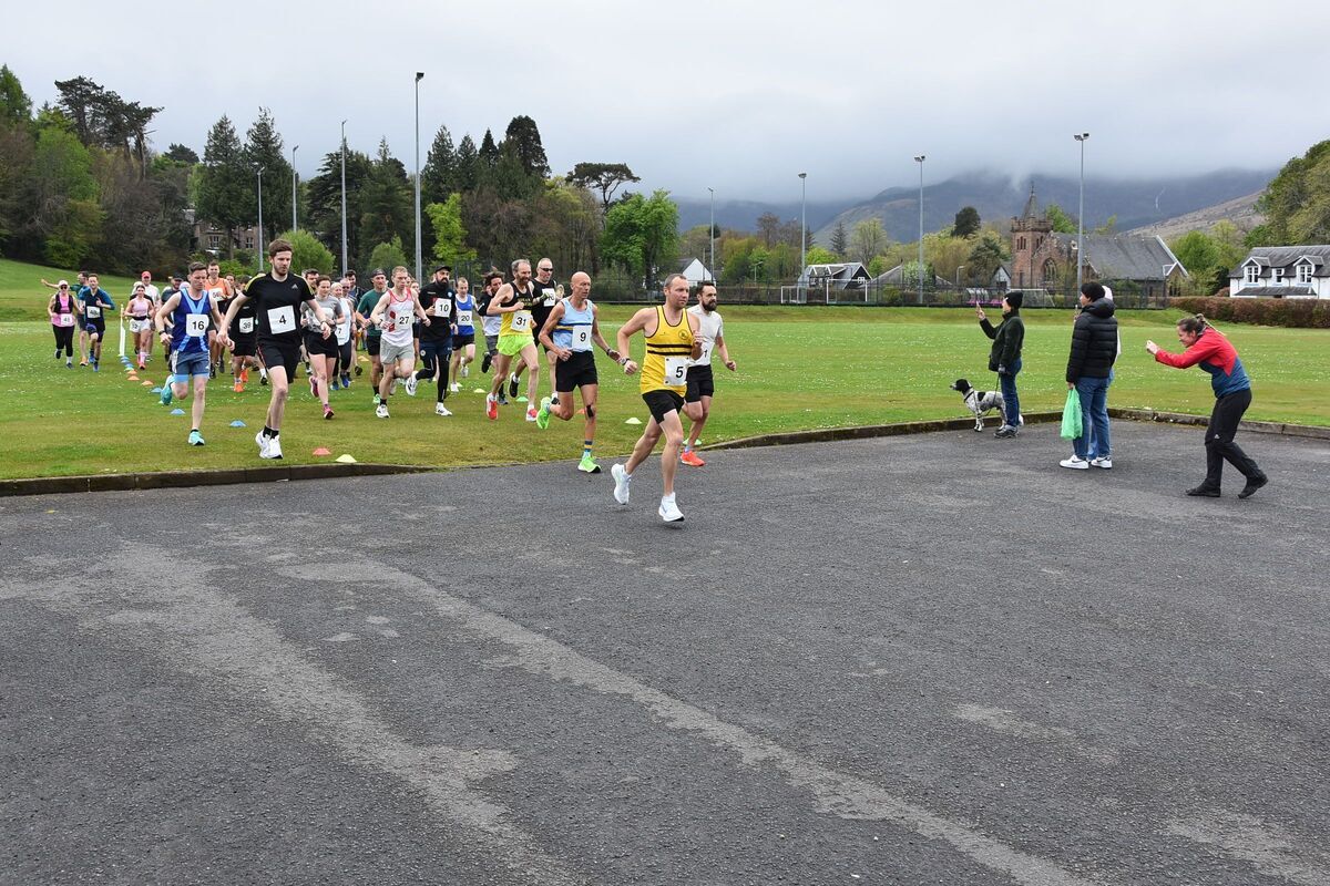 Runners set off at last year&rsquo;s Ormidale 10k race.