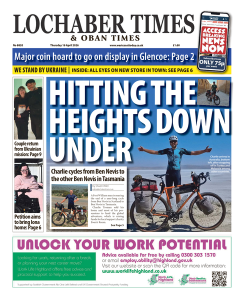 Lochaber Times 16th April 2026