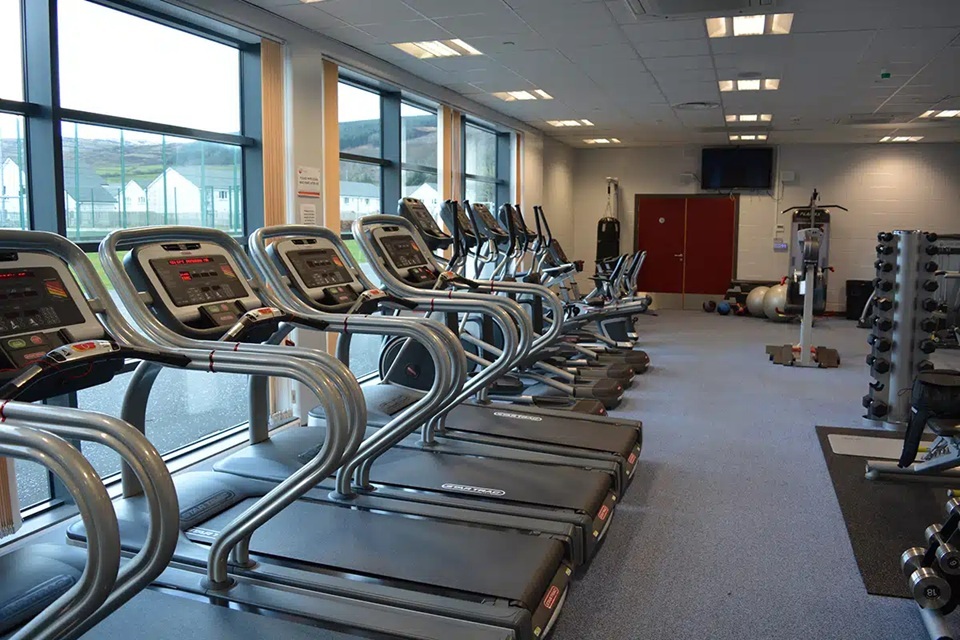 The competition will take place at the KA Leisure-run gym at Arran High School. Photograph: KA Leisure. 