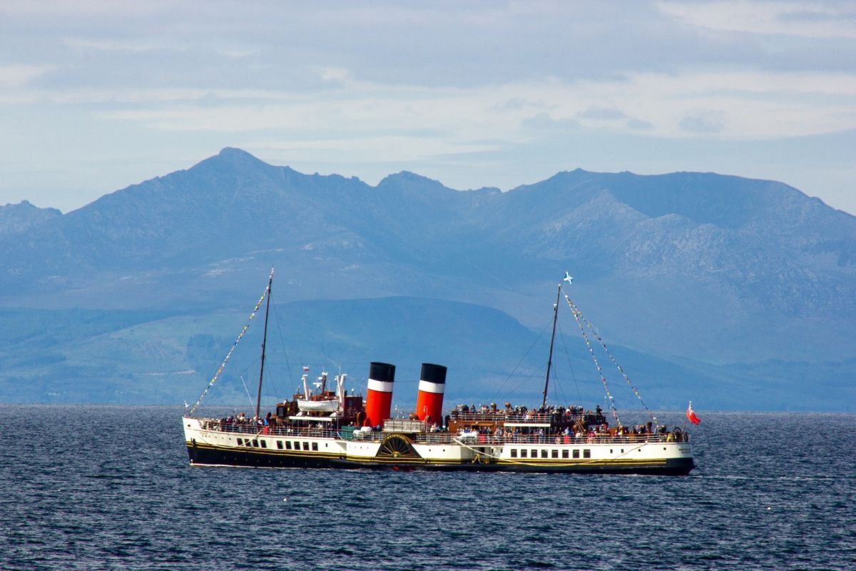 Passengers wishing to sail on PS Waverley will need to pay an additional fuel surcharge owing to rising fuel costs. Photograph: Paddle Steamer Preservation Society.