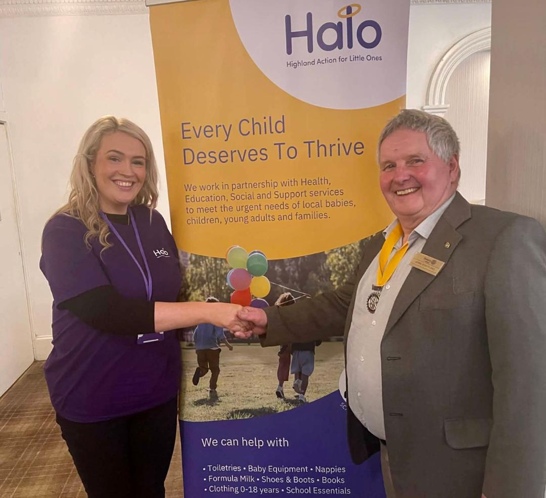 Lochaber Rotarians get talk on new local charity