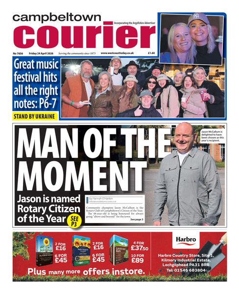 Campbeltown Courier 24th April 2026