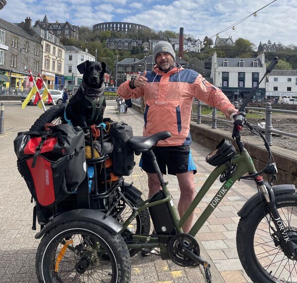 Argyll welcomes Paws & Pedal pair