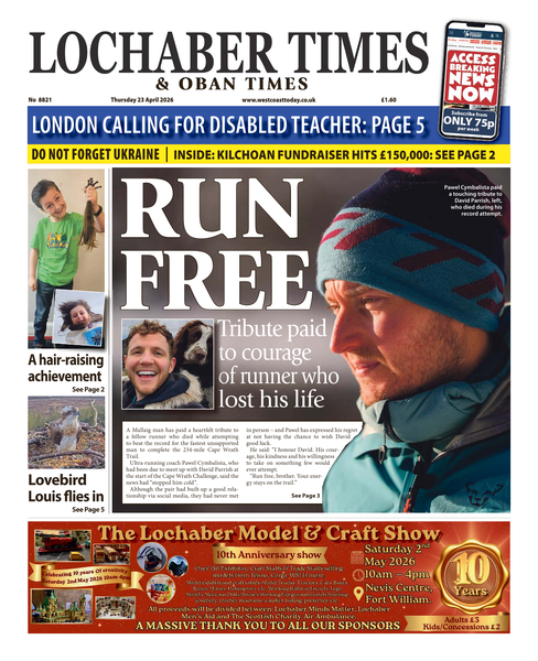 Lochaber Times 23rd April 2026