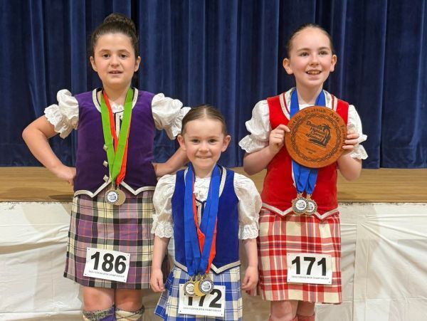 Inveraray dancers win big at Highland Games in Florida