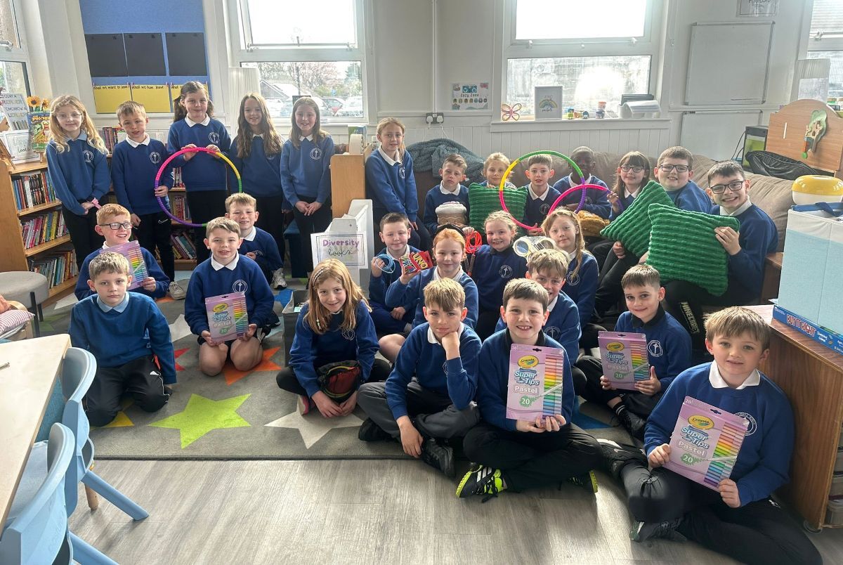 Pupils put fundraising into action with new playground equipment