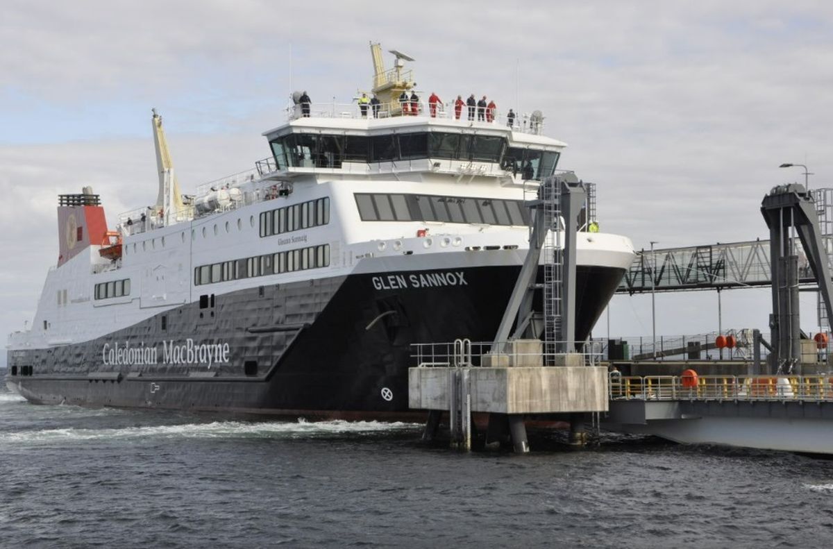 New MCA rules for new vessels mean that passenger capacity will be reduced when MV Glen Sannox is carrying dangerous goods.