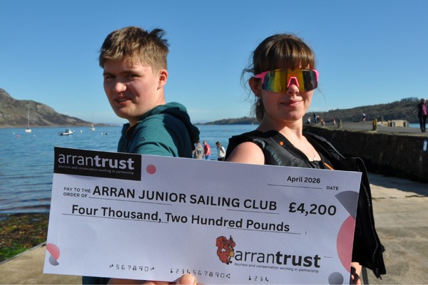 Double sixes for Arran Junior Sailing Club
