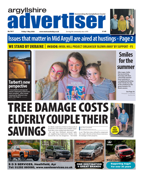 Argyllshire Advertiser 1 May 2026