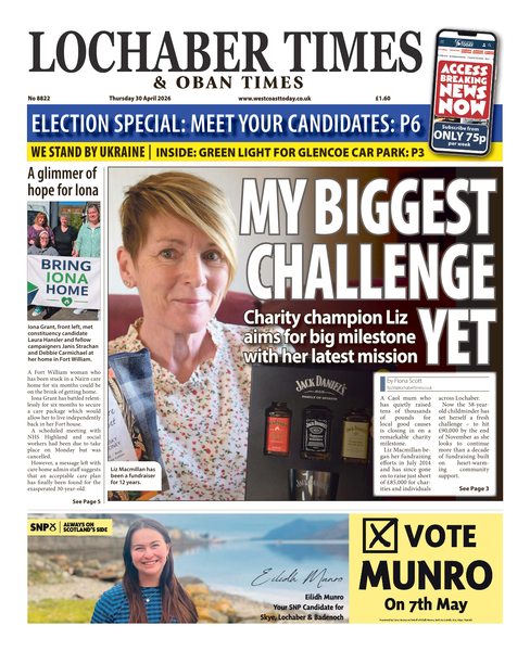 Lochaber Times 30th April 2026