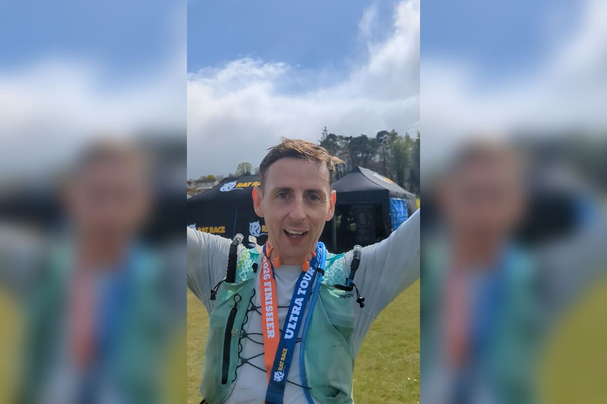 Tomas Grover, winner of the Rat Race Ultra Tour of Arran, and fundraiser for Aspire, a charity that provides support to people living with spinal cord injuries. Photograph: Supplied.