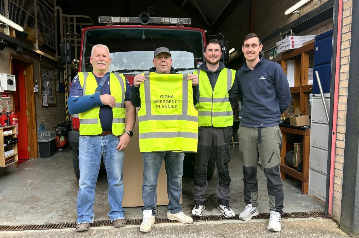 Gigha steps up emergency readiness with new gear