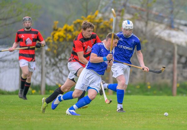 Kilmallie double goal scorer Lewi Birrell. Photograph: Phil Hughes.