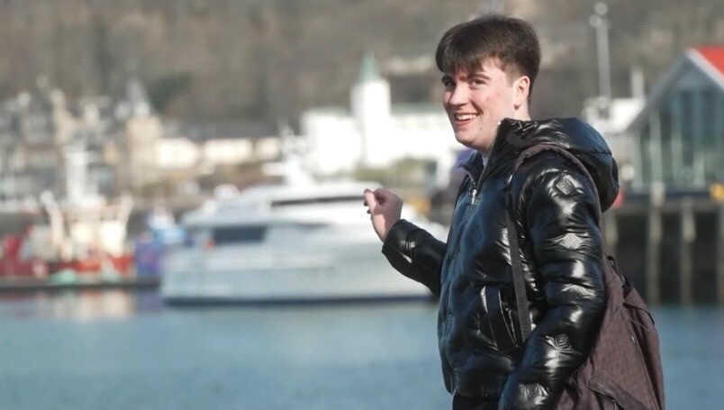 Oban High Schooler produces first solo Gaelic film