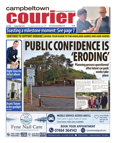 Campbeltown Courier 8th May 2026