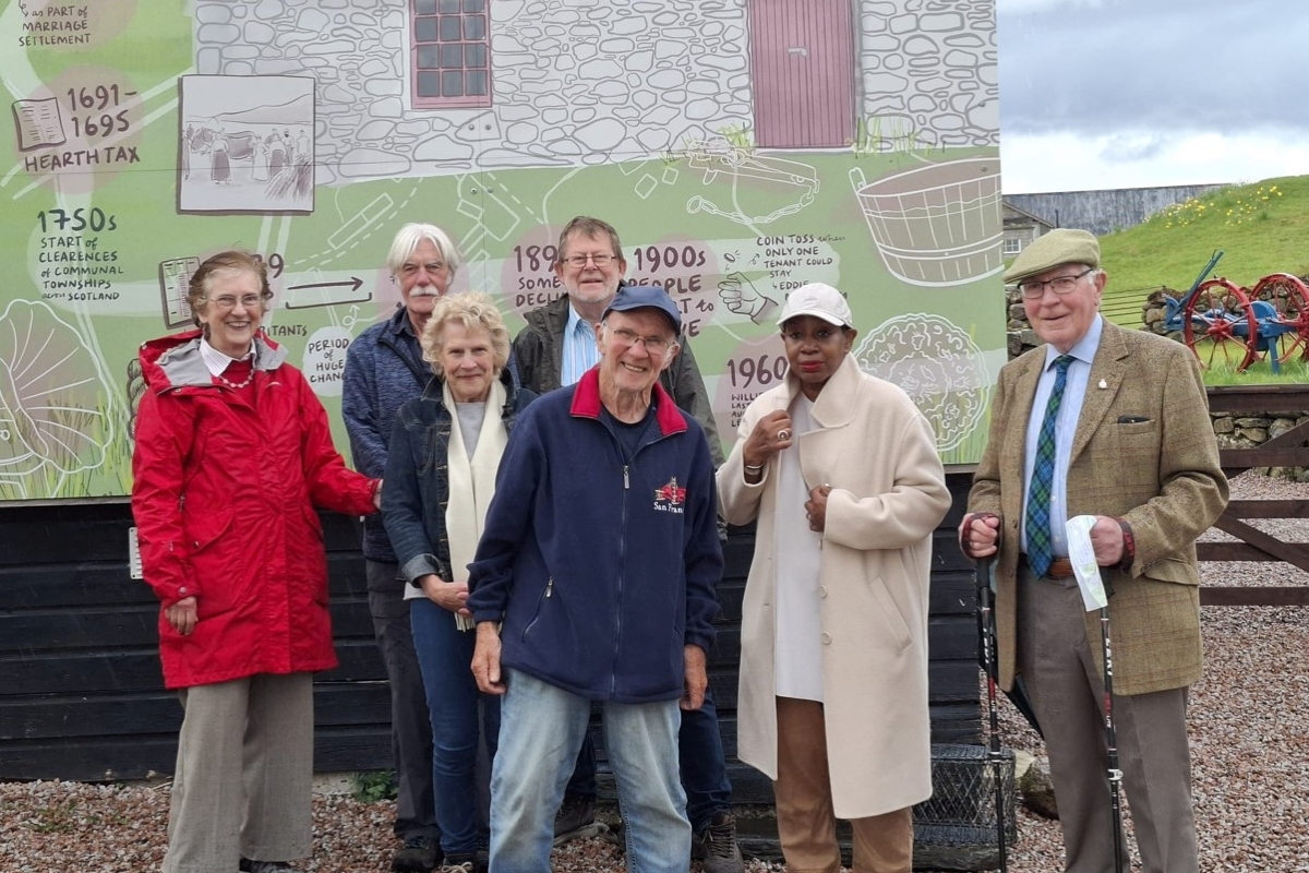 History society takes tour of Auchindrain