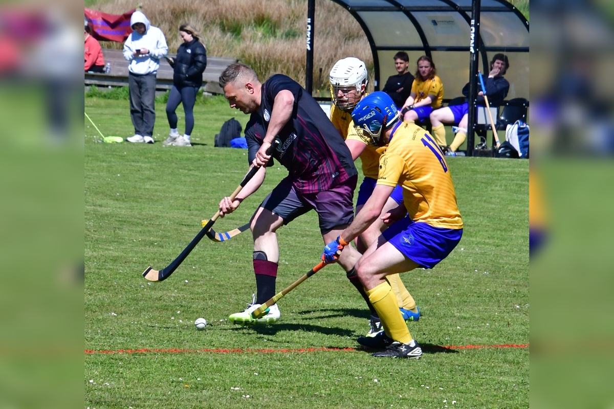 Kilmory powered their way to a 12-0 win over Tayforth. Photograph: Andrew Sinclair