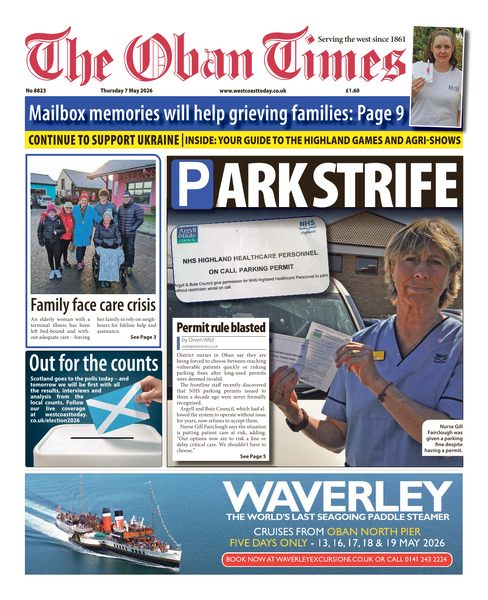 Oban Times 7th May 2026