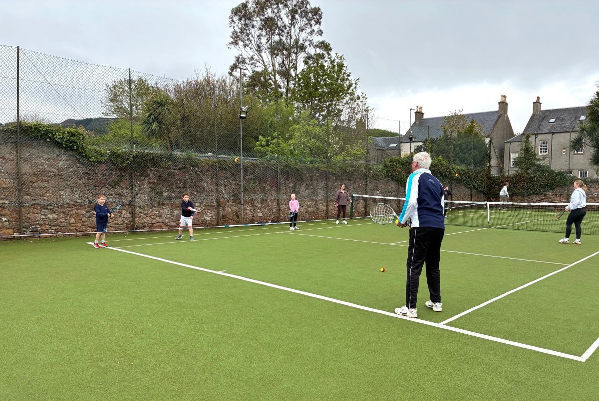 Tennis taster day proves a hit in Campbeltown
